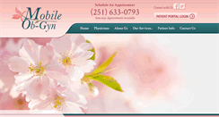 Desktop Screenshot of mobileobgyn.com